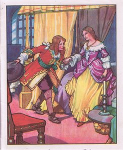 "Mon prince", murmure-t-elle (litho) - Thomas Heath Robinson