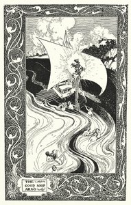 Le bon navire "Argo" (lithographie)