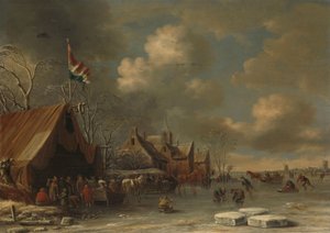 Profiter de la glace, 1677