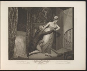 La fille modeste rejette les avances illicites du maître (Planche 6) - Thomas Hellyer