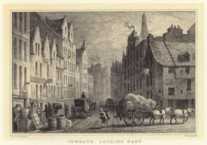 Cowgate, vue vers l