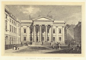 Le County Hall et la Bibliothèque Signet - Thomas Hosmer (after) Shepherd