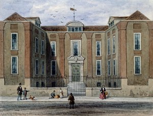Un ancien manoir, appelé Pitchett Hall, côté sud de Union St., Southward, 1828