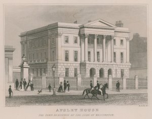 Apsley House, Hyde Park Corner, Londres, la résidence du Duc de Wellington