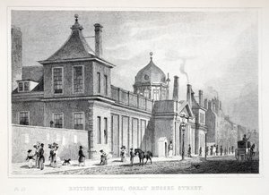 British Museum, Great Russell Street, de 