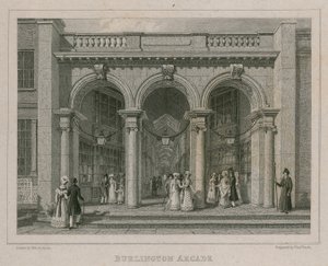 Burlington Arcade, Londres - Thomas Hosmer Shepherd