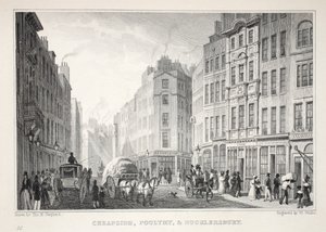 Cheapside, Poultry et Bucklersbury, de 