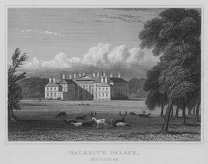 Dalkeith Palace, Mid Lothian - Thomas Hosmer Shepherd