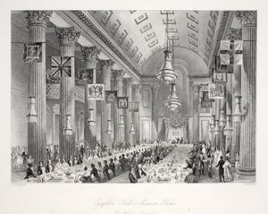 Salle égyptienne, Mansion House, de 