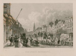 Rue principale à Whitechapel - Thomas Hosmer Shepherd