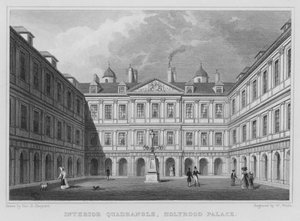 Cour intérieure, Palais de Holyrood