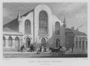 Église de Lady Yester, Édimbourg (gravure)