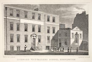École des débitants de boissons autorisés, Kennington, de 