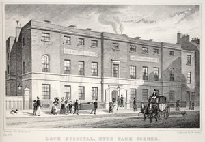 Hôpital Lock, Hyde Park Corner, de 