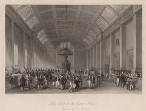 Grande Salle de la Douane à Londres, pour le paiement des droits de douane