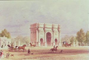 Marble Arch, c.1851 - Thomas Hosmer Shepherd