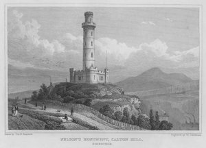 Le Monument de Nelson, Calton Hill, Édimbourg