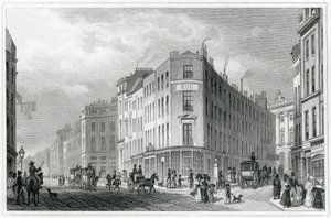 Piccadilly, depuis Coventry Street, 1830 - Thomas Hosmer Shepherd