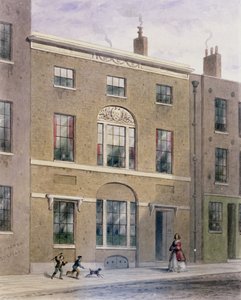 Plumbers Hall dans Great Bush Lane, Cannon Street, 1851