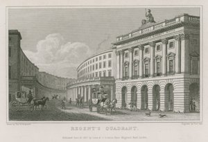 Quadrant, Regent Street, Londres - Thomas Hosmer Shepherd