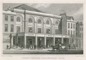Théâtre de Surrey, Blackfriars Road, Londres