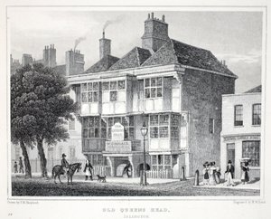 La vieille tête de la reine, Islington, de 