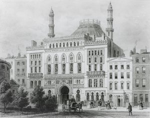 Vue du Panopticon royal des sciences et des arts, 1825