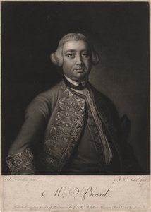 M. Beard, gravé par James McArdell (c.1729-65), 1764 - Thomas Hudson