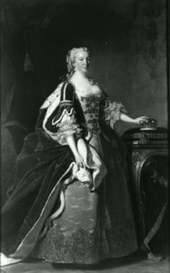 Portrait de Lady Elizabeth Percy, comtesse de Northumberland - Thomas Hudson