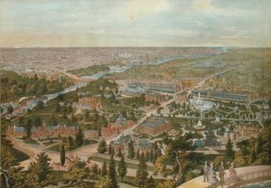 Vue aérienne du centenaire, Philadelphie - Thomas Hunter