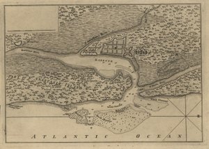 (Plan de la ville et du port de St. Augustine. LOC 75693262 - Thomas Jefferys