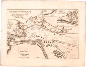 Plan de la rivière Saint-Laurent par Jeffreys