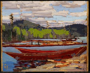 Bateaux, été - Tom Thomson