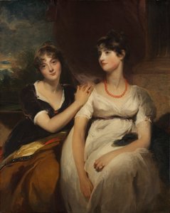 Portrait de Charlotte et Sarah Carteret-Hardy