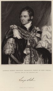 Portrait du roi Léopold I