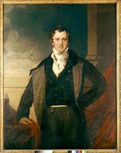 Portrait de Sir Humphry Davy (huile sur toile) - Thomas Lawrence