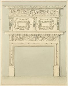 Cheminée dans la salle basse, 9 Small Street - Thomas Leeson the Elder Rowbotham