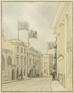 Corn Street depuis le Conseil Municipal - Thomas Leeson the Elder Rowbotham