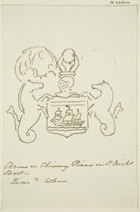Détail de la cheminée chez Hillier, St Nicholas Street - Thomas Leeson the Elder Rowbotham