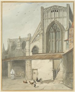 Extrémité du transept nord de St Mary Redcliffe - Thomas Leeson the Elder Rowbotham