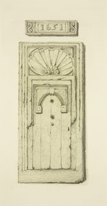 Moitié du grand portail de 