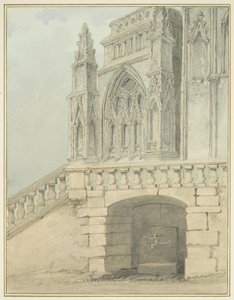 Conduit de Redcliffe et partie du porche nord - Thomas Leeson the Elder Rowbotham