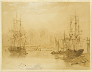 Ropewalk à Wapping, West Indiaman 