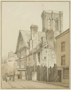 Temple Street, montrant la tour de l