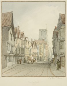 Temple Street, montrant la tour de l