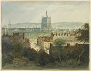 La cathédrale, College Green et College Street