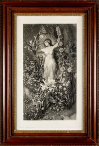 Flore (gravure) - Thomas Lewis Atkinson