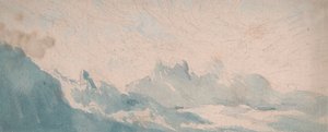 Nuage vaporeux au-dessus d