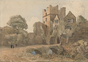 Le donjon et la porte, château de Ludlow, Shropshire