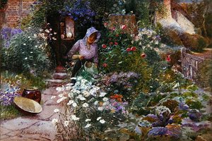 Dans le jardin